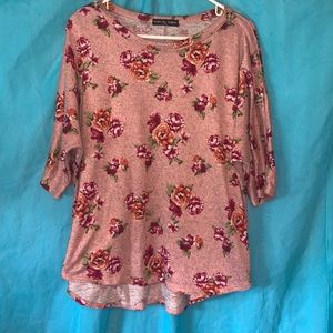 kim & cami floral shirt ! 2x women’s